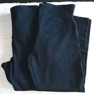 2 Pair Black Yummie Shaping ( 23in) never worn